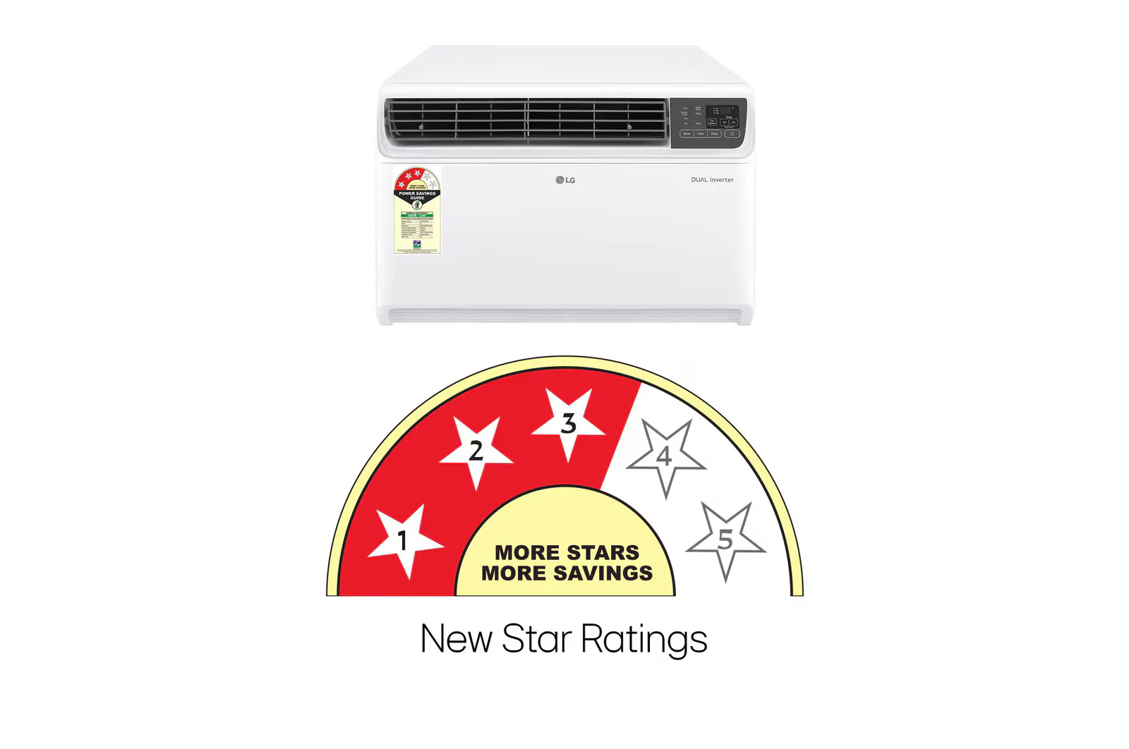 LG 3 Star (2.0) Window AC, Dual Inverter, Convertible 4-in-1 Cooling, 100% Copper Tubes, ADC Sensor, Energy Manager+, ThinQ™ (Wi-Fi), 6.2 kW, 2026 Model,(AW-Q24WWXA) - Image 5