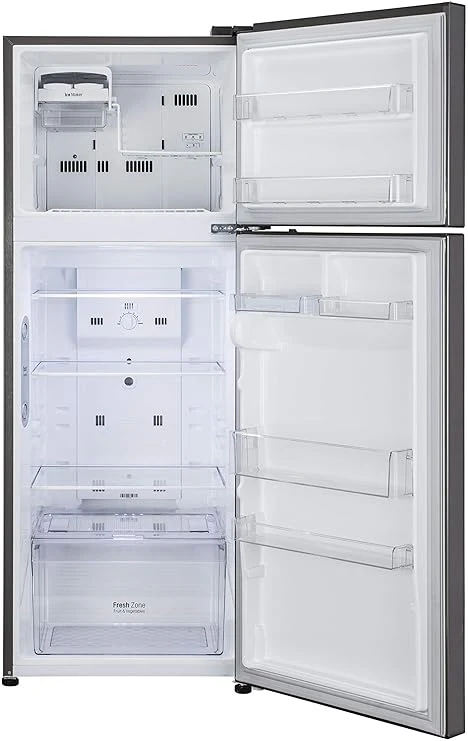 LG 308 L 2 Star Frost Free Inverter, Wi-Fi Double Door Refrigerator (GL-C322KPZY, Shiny Steel) - Image 14
