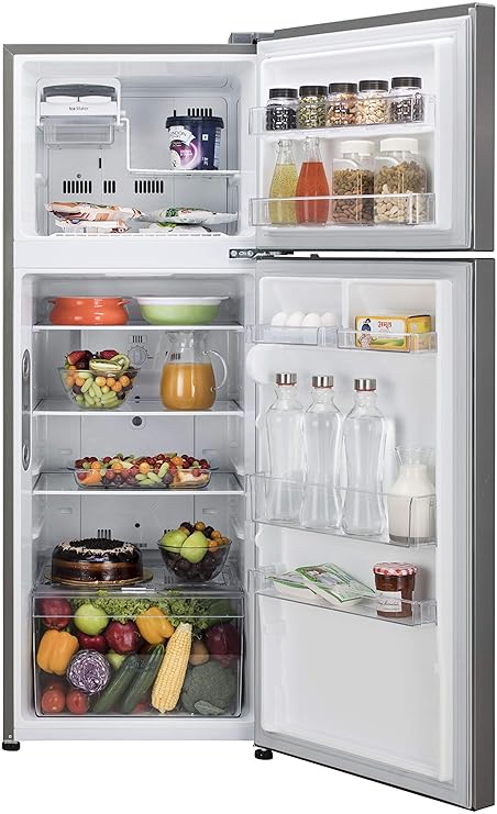 LG 308 L 2 Star Frost Free Inverter, Wi-Fi Double Door Refrigerator (GL-C322KPZY, Shiny Steel) - Image 15