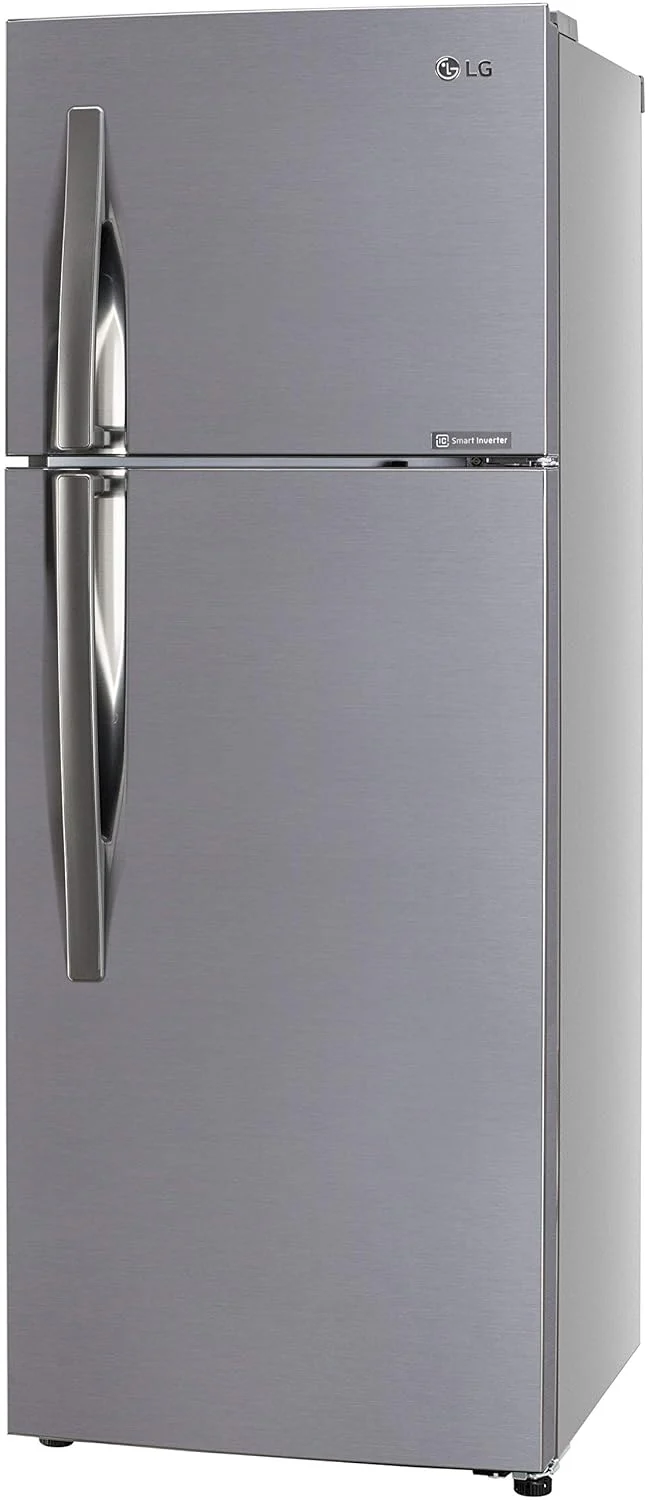 LG 308 L 2 Star Frost Free Inverter, Wi-Fi Double Door Refrigerator (GL-C322KPZY, Shiny Steel) - Image 8