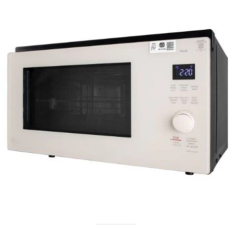 LG 32 L Scan-To-Cook Charcoal Convection Microwave Oven, Wi-Fi , Diet Fry, Motorised Rotisserie, (MJEN326SBWBeige) - Image 5