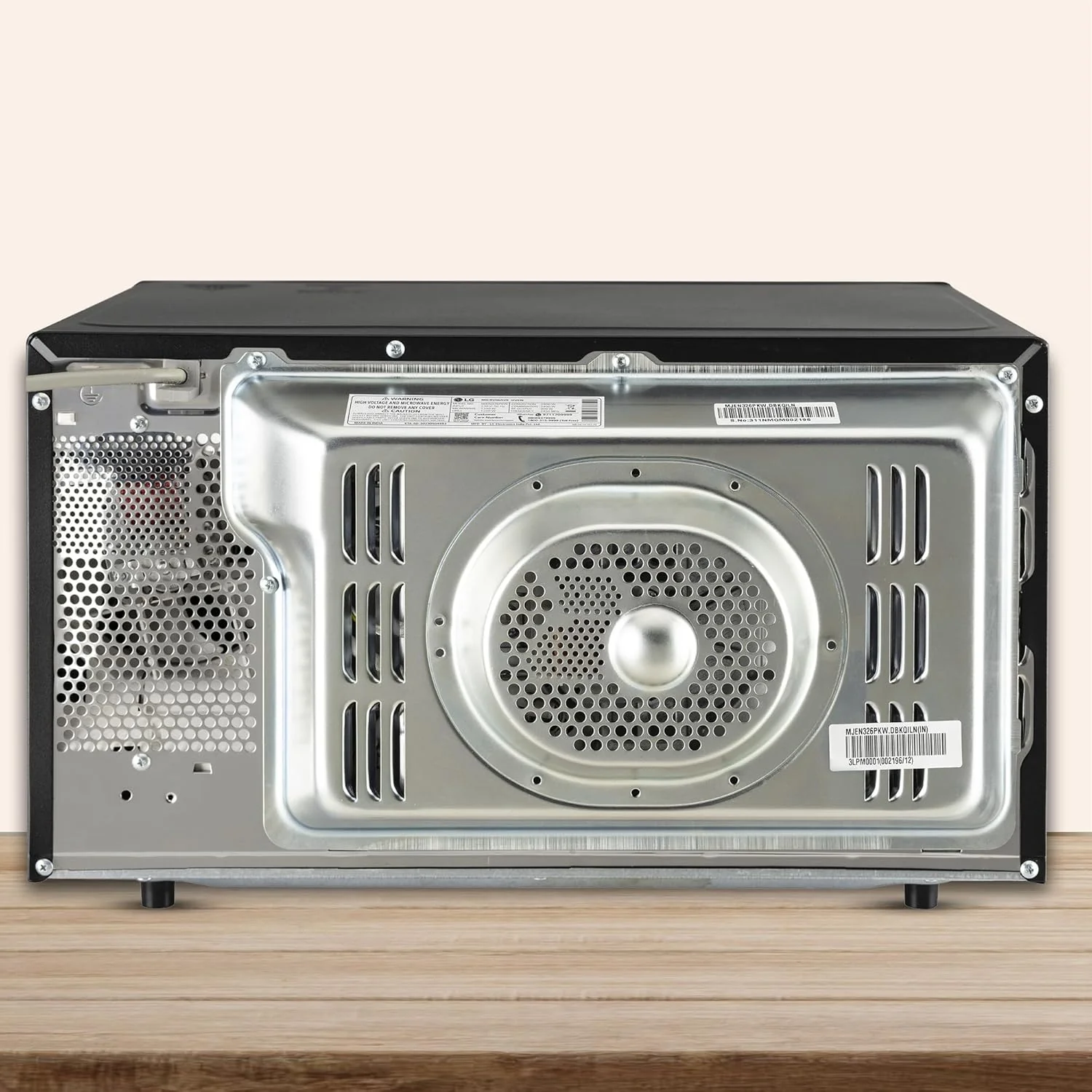 LG 32 L Scan to Cook Wi-Fi Enabled Charcoal Convection Healthy Microwave Oven (MJEN326PKW, Black, Heart Friendly, Pasteurized Milk, Ghee, Diet Fry &amp; 360° Motorised Rotisserie for Bar-be-queing) - Image 2
