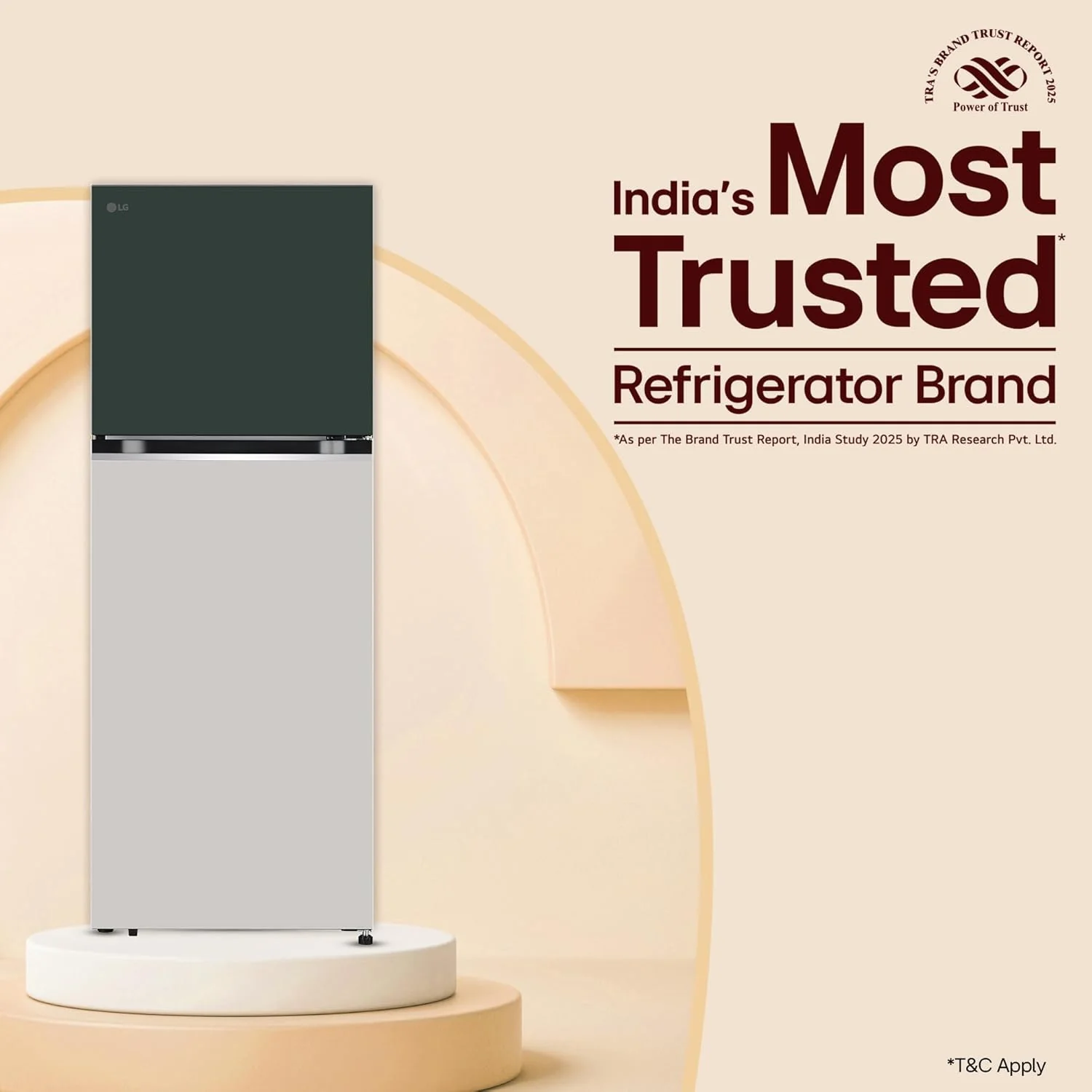 LG 322 L, 2 Star, Convertible, Smart Inverter Compressor, Frost Free Double Door Refrigerator (GL-S342SETY, Emerald Tango, Express Freeze, Auto Smart Connect) - Image 14