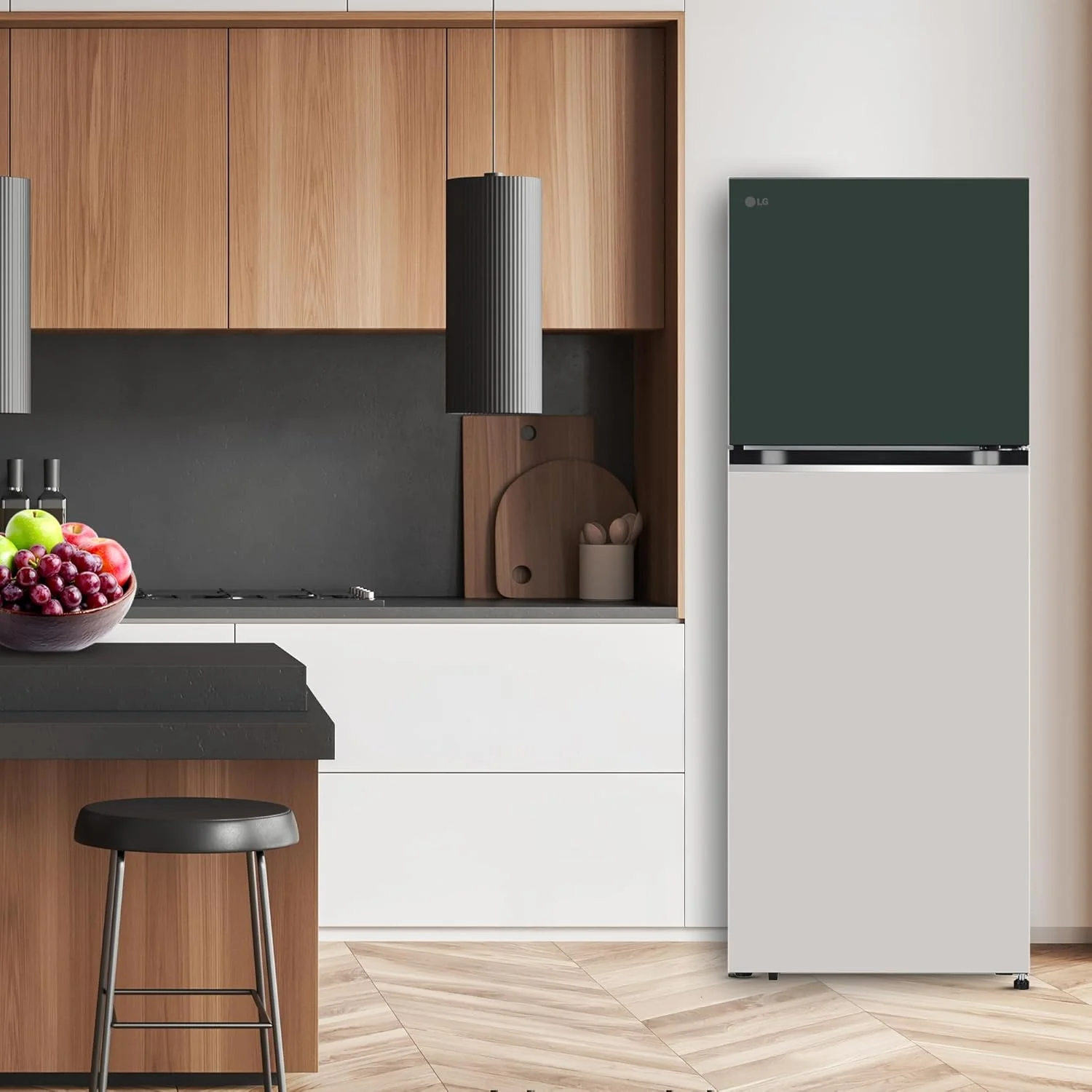 LG 322 L, 2 Star, Convertible, Smart Inverter Compressor, Frost Free Double Door Refrigerator (GL-S342SETY, Emerald Tango, Express Freeze, Auto Smart Connect) - Image 20