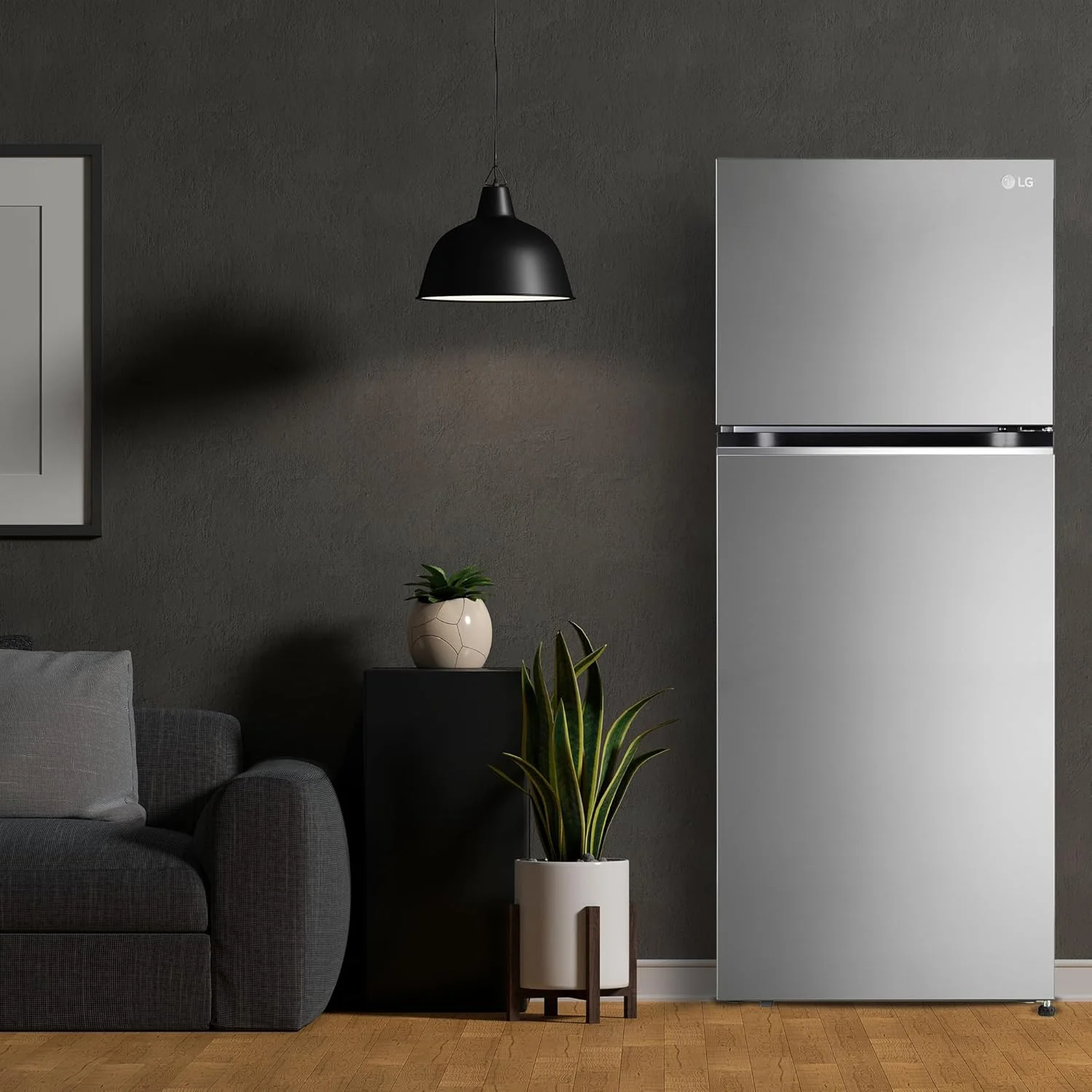 LG 322 L 2 Star Frost-Free Smart Inverter Double Door Refrigerator (GL-S342SPZY, Shiny Steel, Convertible & Multi Air Flow) - Image 13