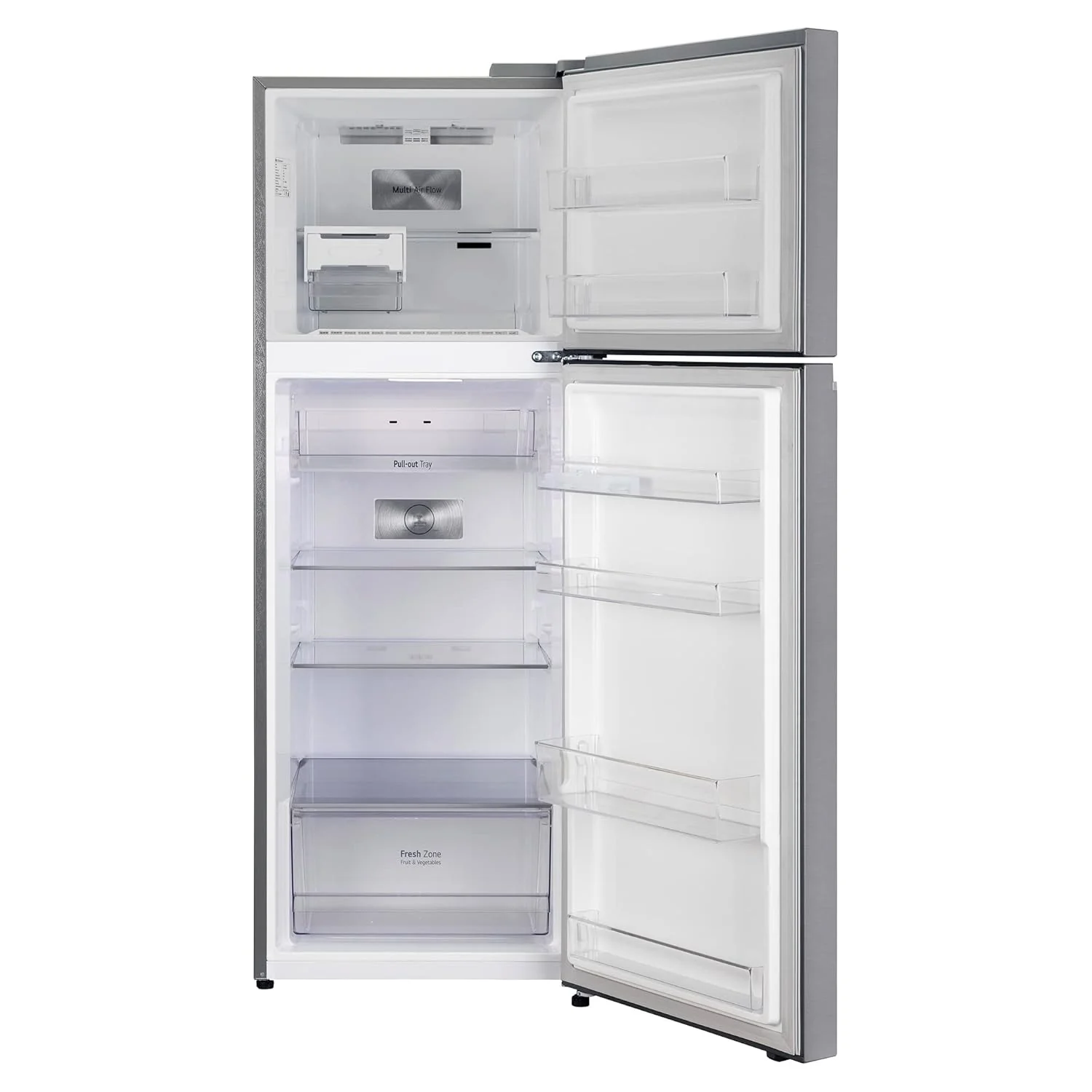 LG 322 L 2 Star Smart Inverter Frost-Free Double Door Refrigerator (GL-N342SDSY, Dazzle Steel, Express Freeze) - Image 11