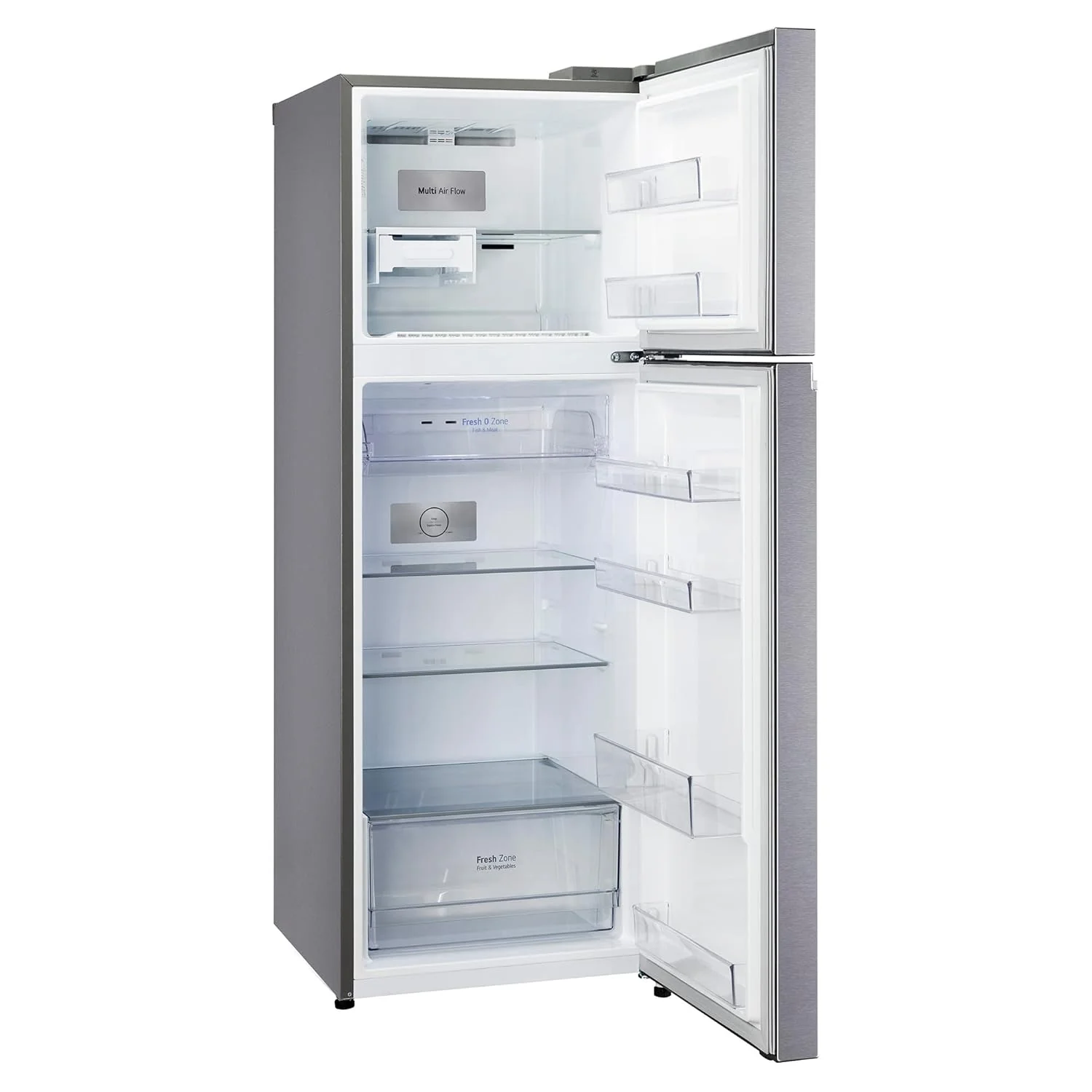 LG 322 L 2 Star Smart Inverter Frost-Free Double Door Refrigerator (GL-N342SDSY, Dazzle Steel, Express Freeze) - Image 2