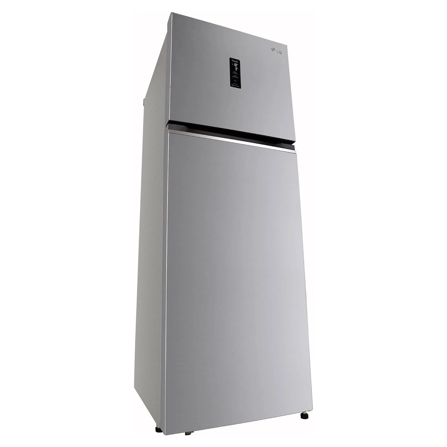 LG 322 L 3 Star Frost-Free Smart Inverter Wi-Fi Double Door Refrigerator Appliance (GL-T342TPZX, Shiny Steel, Convertible &amp; Door Cooling+) - Image 4