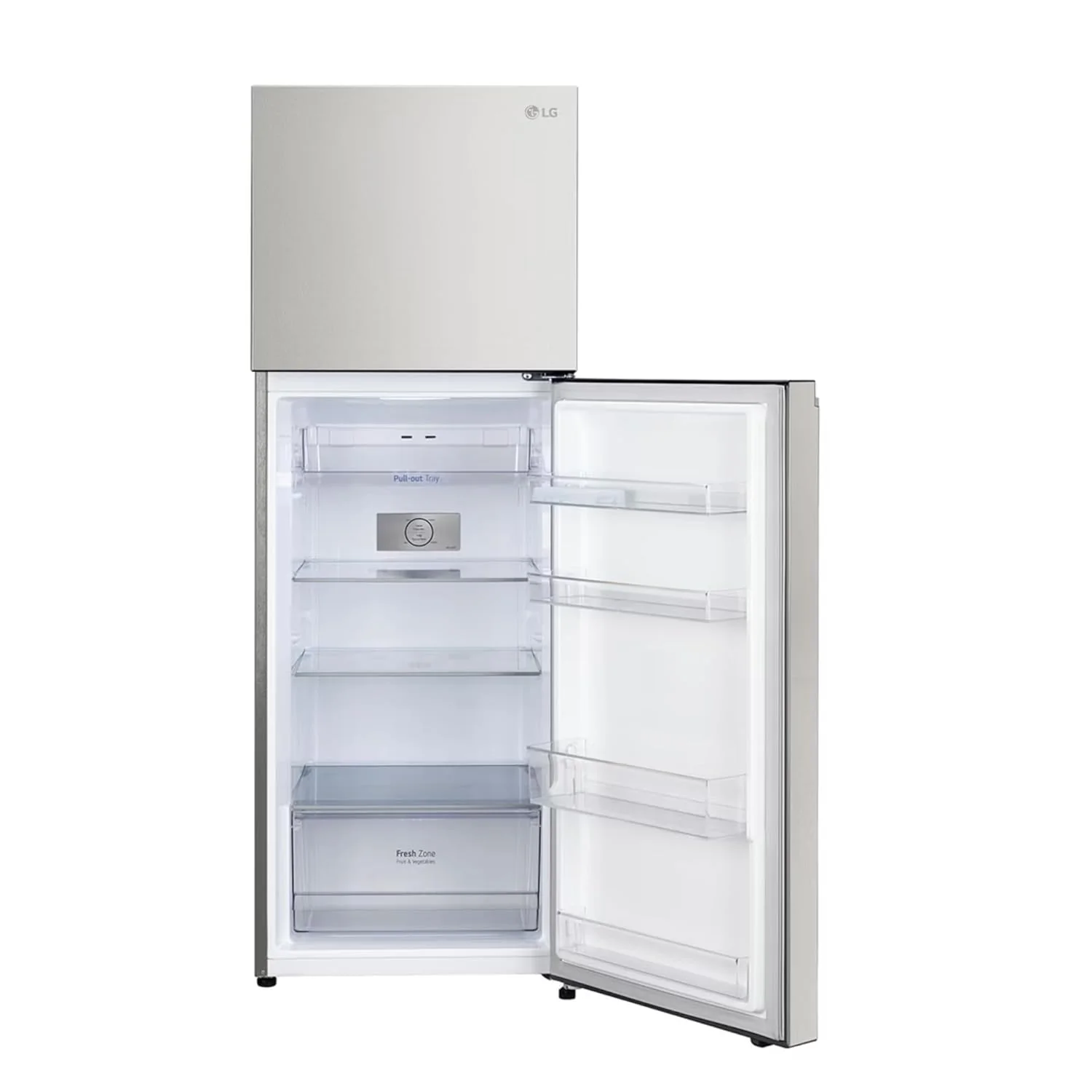 LG 343 L 2 Star Frost Free Double Door Refrigerator (S382SUSY, Urban Steel, 2025 Model, Smart Diagnosis, Multi Air Flow, Inverter Compressor) - Image 6