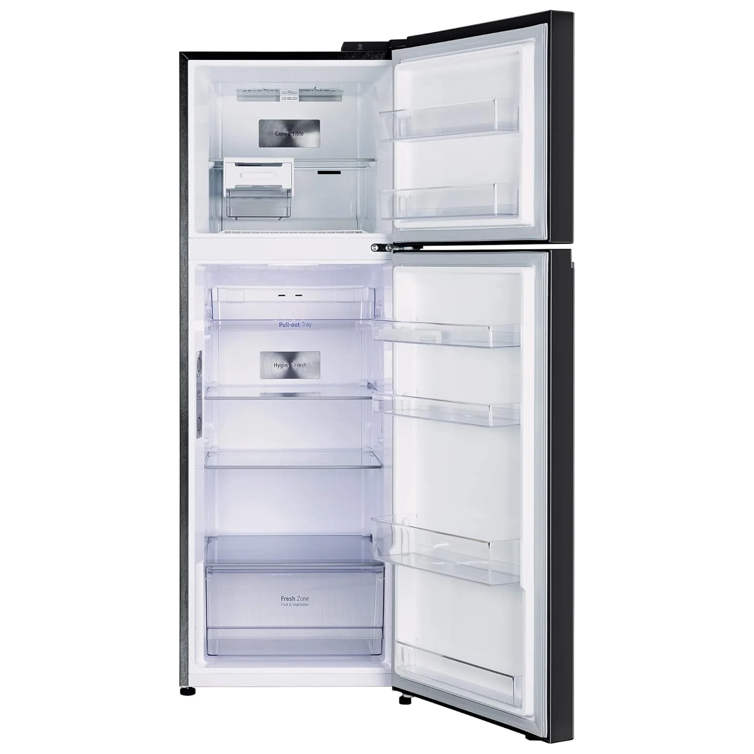 LG 343 L 3 Star Frost-Free Smart Inverter Compressor Wi-Fi Double Door Refrigerator Appliance (GL-T382TESX, Ebony Steel, Convertible With Door Cooling+, 2023 Model) - Image 8