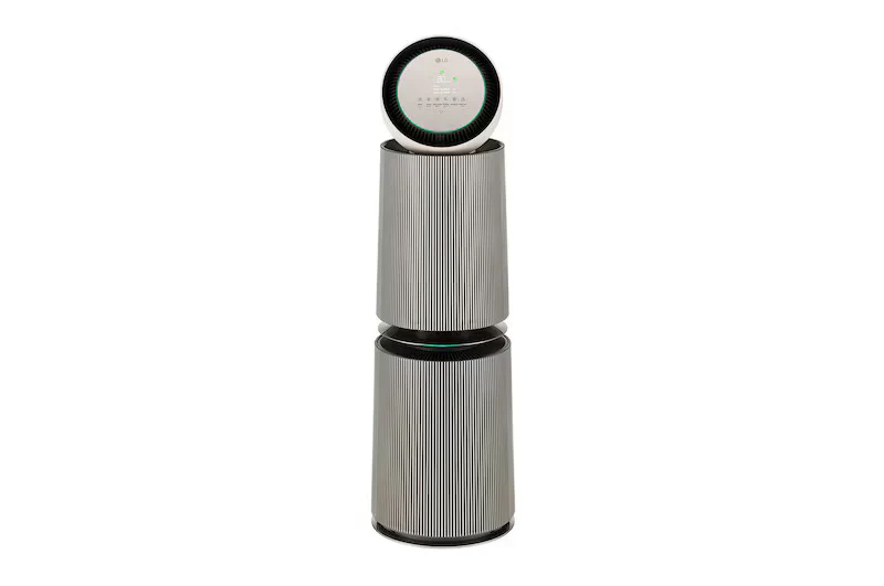 LG 360˚ Clean Air Purifier, 104m² Room Capacity, HEPA Filter, BLDC Motor, Smart indicator, AQI Status, UVnano,(AS10GDBY0) - Image 2