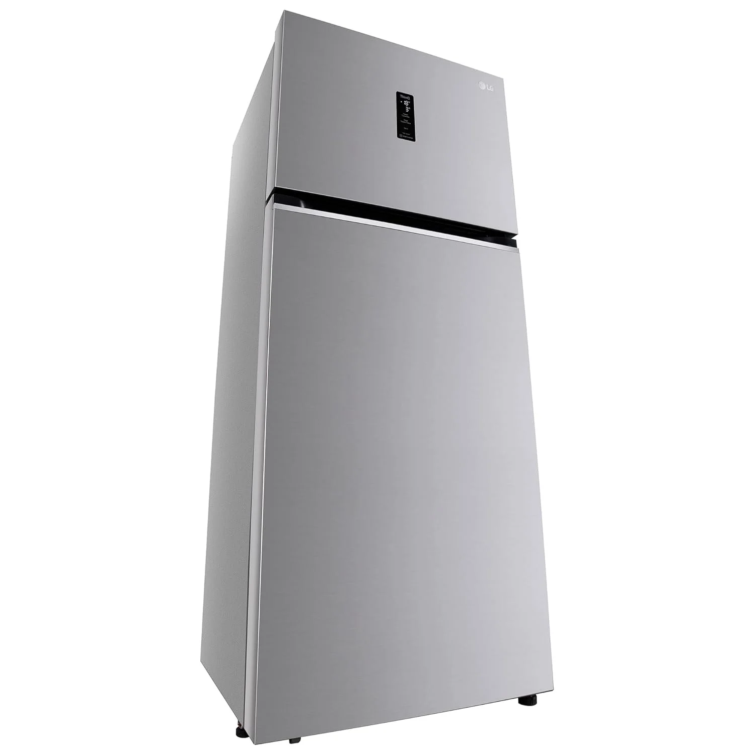LG 380 L 3 Star Frost-Free Smart Inverter Wi-Fi Double Door Refrigerator Appliance (GL-T412VPZX, Shiny Steel, Convertible &amp; Door Cooling+, Gross Volume- 408 L) - Image 2