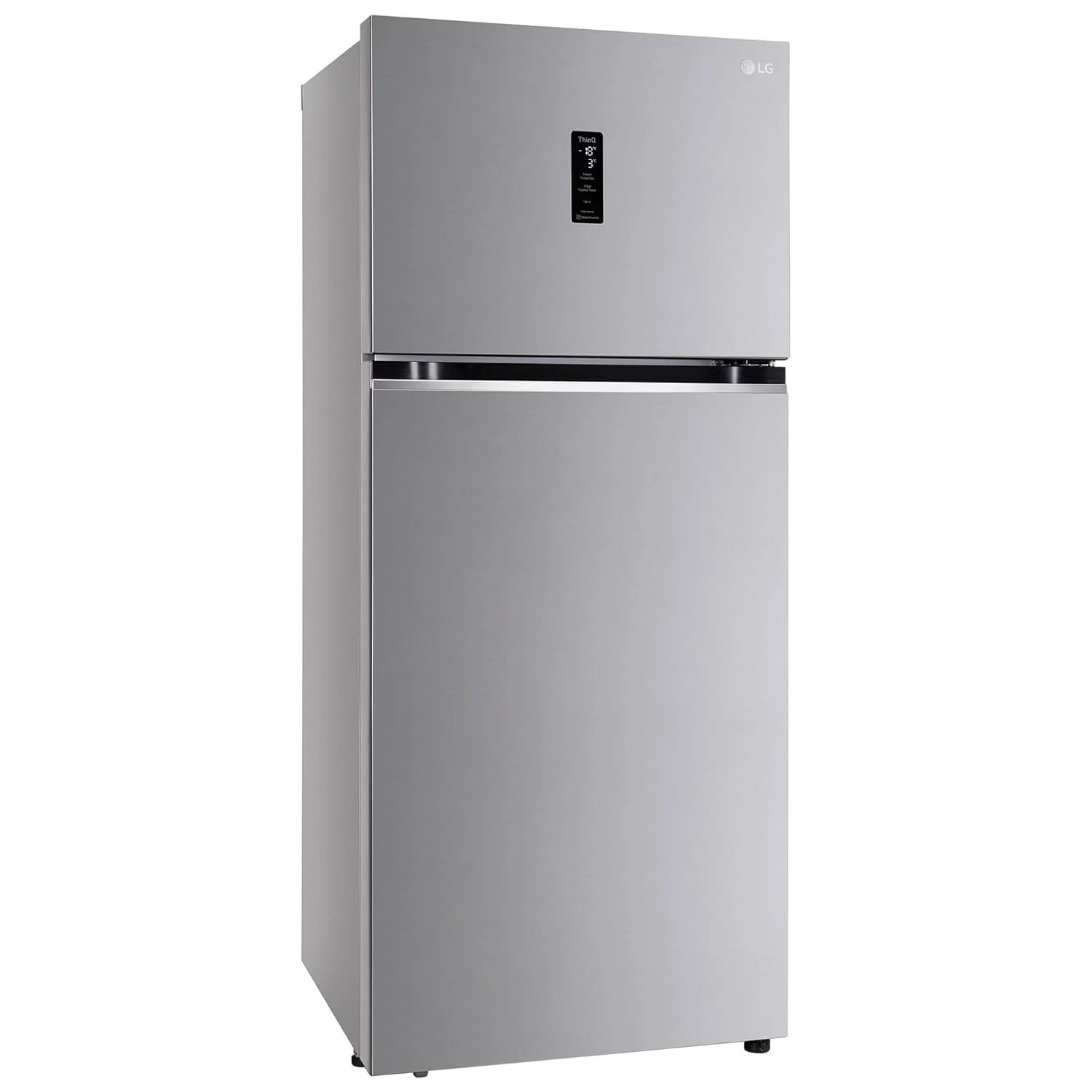 LG 380 L 3 Star Frost-Free Smart Inverter Wi-Fi Double Door Refrigerator Appliance (GL-T412VPZX, Shiny Steel, Convertible &amp; Door Cooling+, Gross Volume- 408 L) - Image 5