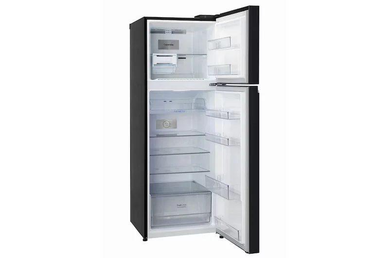 LG 380L Double Door Refrigerator, Convertible, Smart Diagnosis™, Ebony Sheen Finish, 2 Star GL-S412SESY - Image 2