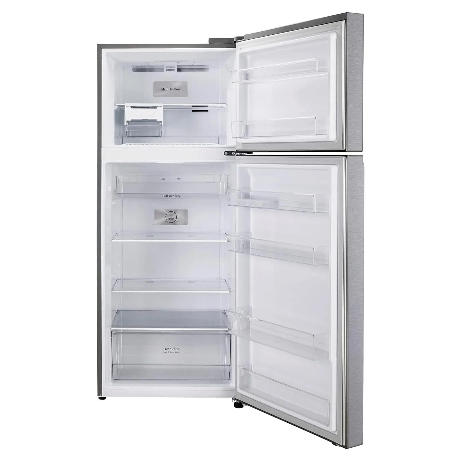 LG 398 L 2 Star Frost-Free Smart Inverter Double Door Refrigerator (, GL-N422SDSY, Dazzle Steel, Express Freeze, Gross Volume â€“ 423 Ltr.), Free 1 Year Extended warranty - Image 11