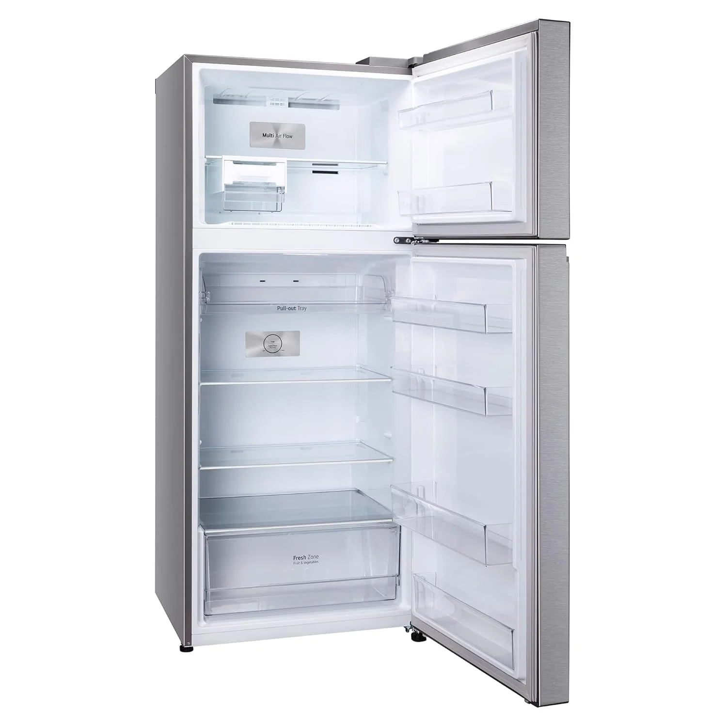 LG 398 L 2 Star Frost-Free Smart Inverter Double Door Refrigerator (, GL-N422SDSY, Dazzle Steel, Express Freeze, Gross Volume â€“ 423 Ltr.), Free 1 Year Extended warranty - Image 5