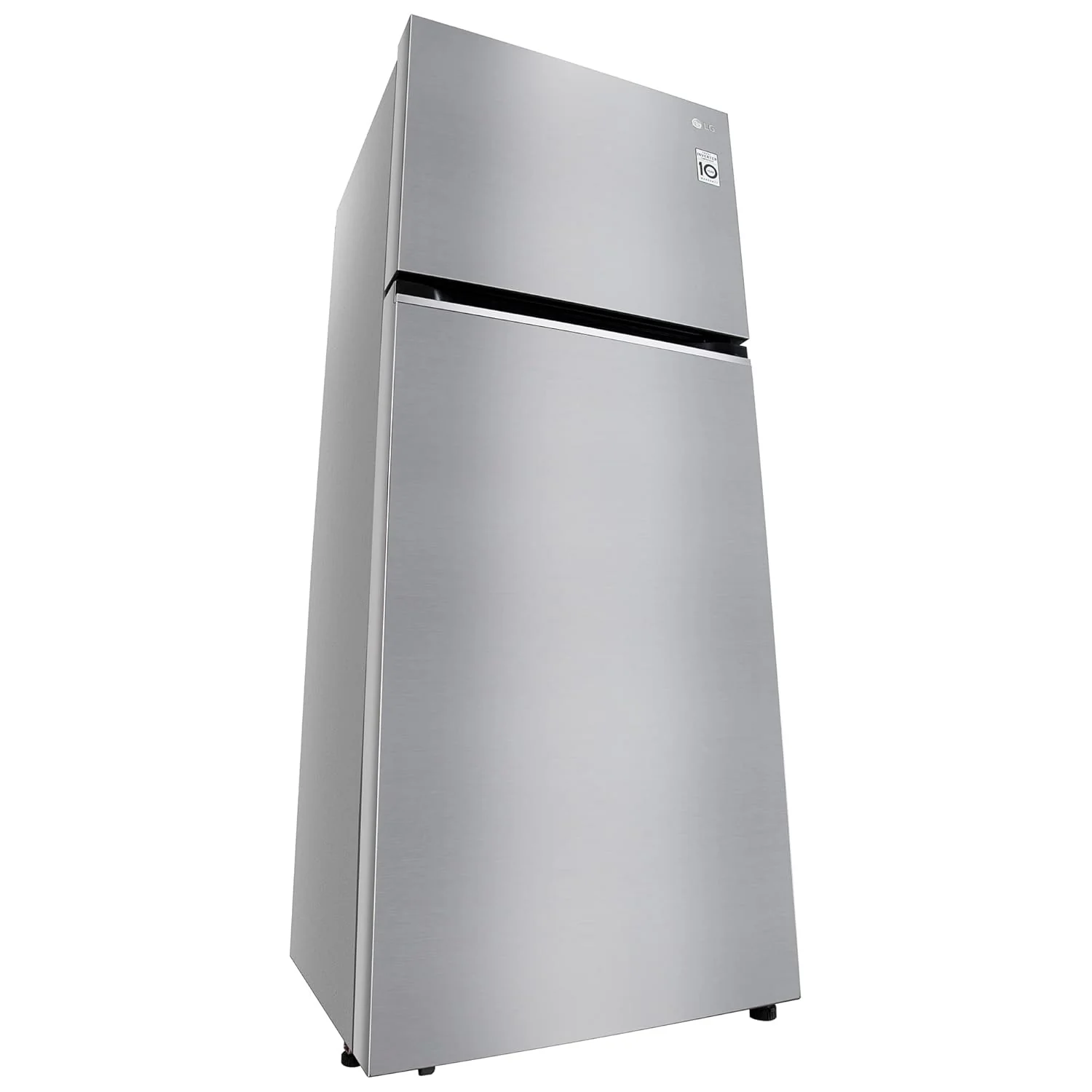 LG 398 L 2 Star Frost-Free Smart Inverter Double Door Refrigerator, GL-S422SPZY, Shiny Steel, Convertible with Express Freezing) - Image 7
