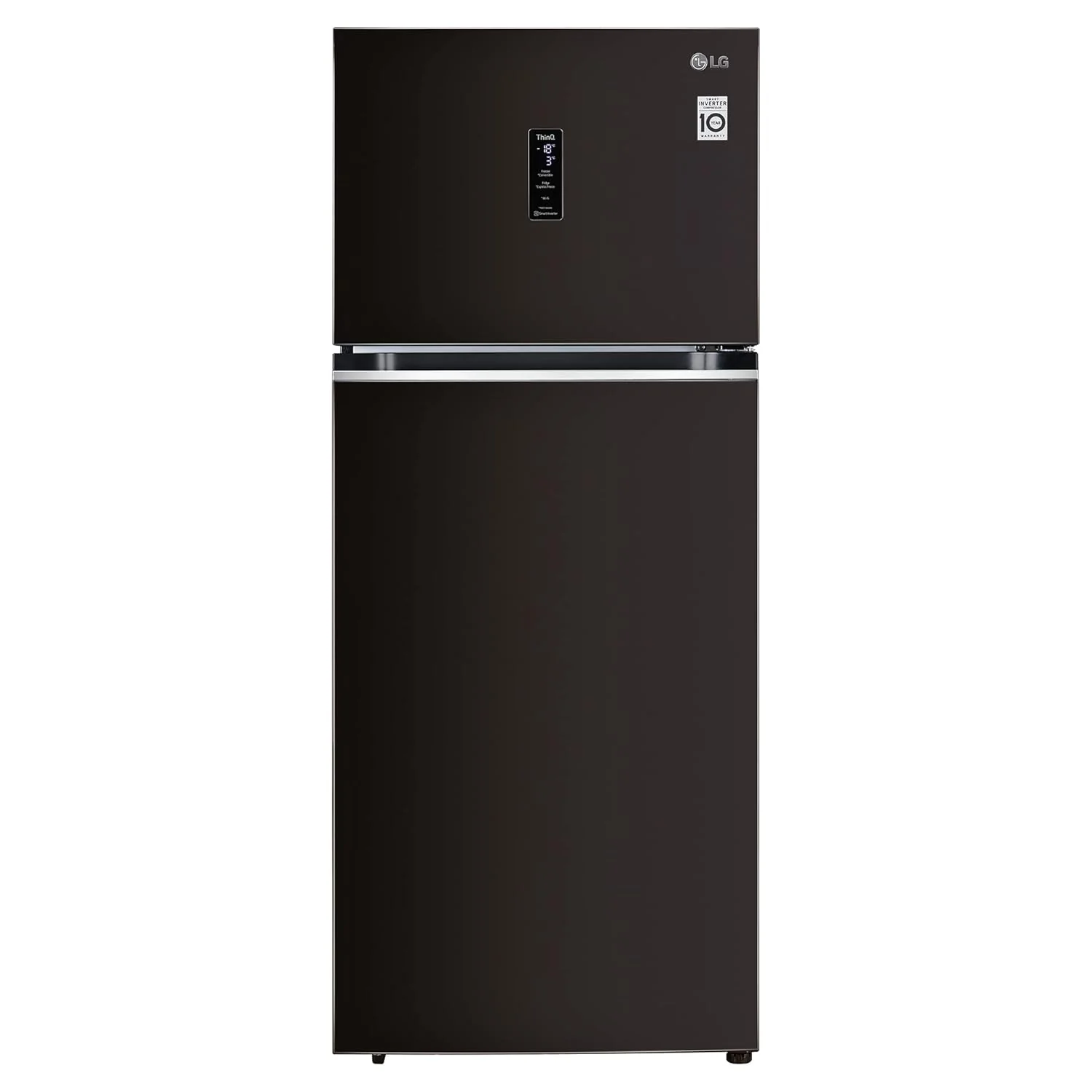 LG 398 L 3 Star Frost-Free Smart Inverter Wi-Fi Double Door Refrigerator Appliance (GL-T422VRSX, Russet Sheen, Convertible &amp; Door Cooling+, Gross Volume – 423 Ltr.) - Image 2