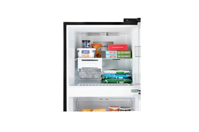 LG 398L Double Door Refrigerator, Smart Inverter Compressor, MOIST ‘N’ FRESH, Ebony Sheen, 2 Star GL-S422SESY - Image 5