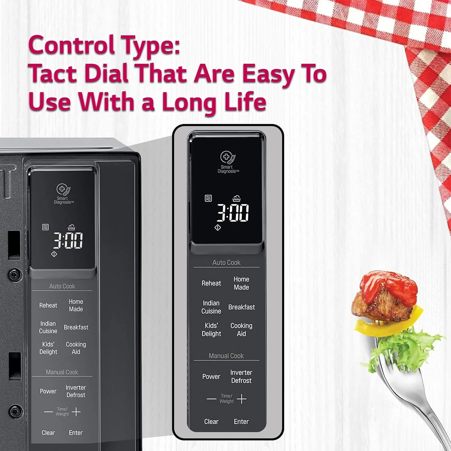 LG 42 L Solo Microwave Oven (MS4295DIS, Black, with Smart Inverter Technology) - Image 6