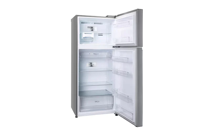 LG 466L 2-Star Double Door Refrigerator with Smart Inverter Compressor, Door Cooling™ in Shiny Steel Finish GL-T492MPZY - Image 2