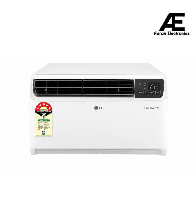 LG 5 Star (1.5) Window AC, Dual Inverter Compressor, 4-in-1 Cooling, Energy Manager+, ThinQ™ (Wi-Fi), 5.0 kW, 2026 Model,(AW-Q18WWZA)