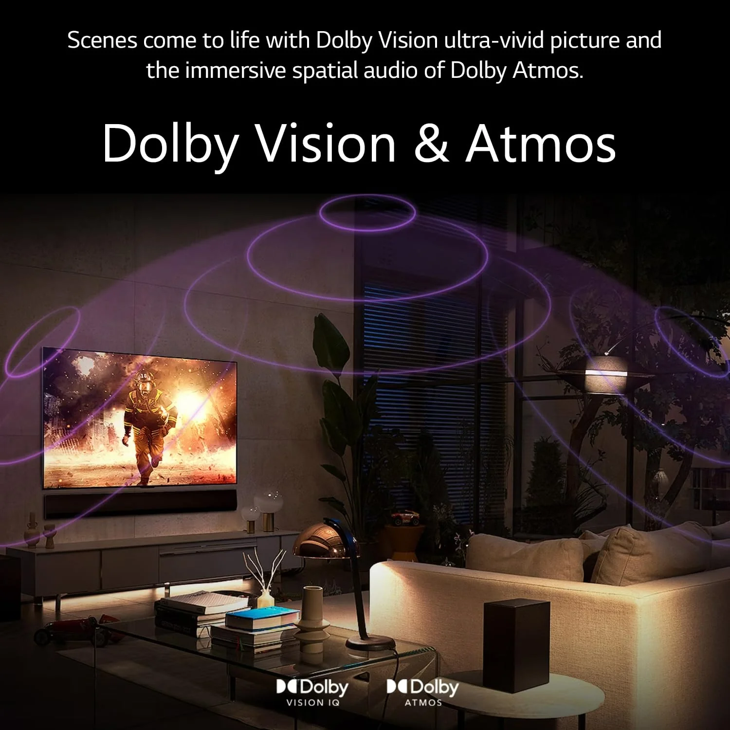LG 55 Inch OLED 4K Smart TV 55C2, Dolby Vision IQ, 120Hz, WebOS, Dolby Atmos (Open Box / Without box) - Image 2