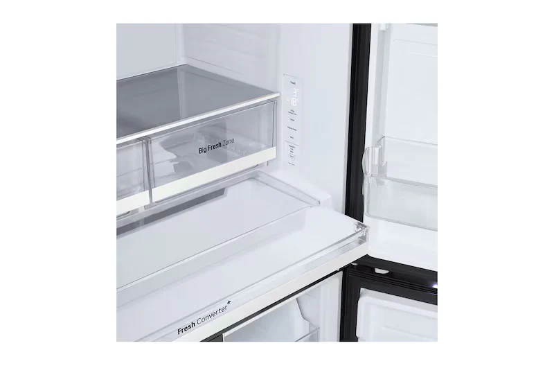 LG 574L French Door Refrigerator, Wi-Fi Convertible, DoorCooling+, Black Mirror, 3 Star - Image 5