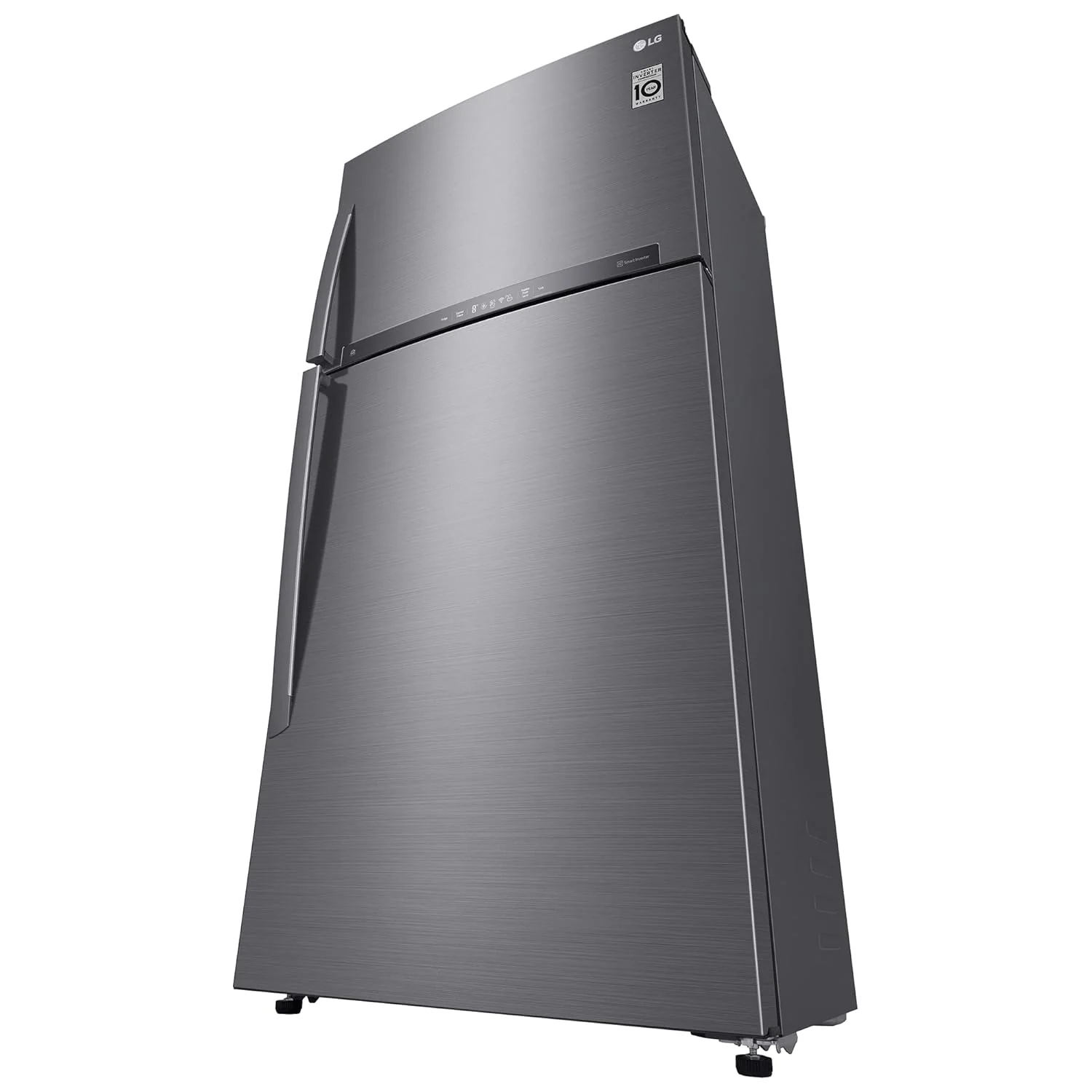 LG 592 L 1 Star Frost Free Inverter Wi-Fi Double Door Refrigerator (, GR-H812HLHM, Platinum Silver3, With Hygiene Fresh+ &amp; Door Cooling+) - Image 9