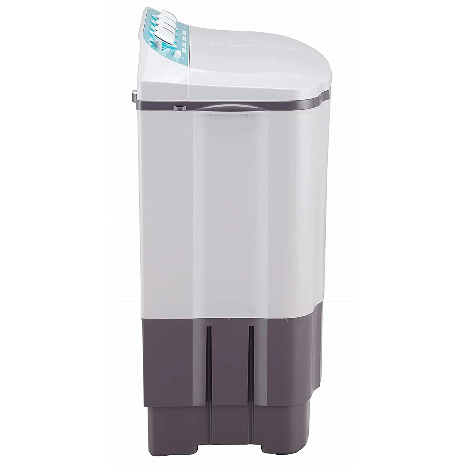LG 6 Kg 5 Star Anti Rust Semi-Automatic Top Loading Washing Machine (P6001RGZ, Roller Jet Pulsator, Collar Scrubber, Dark Grey) - Image 3