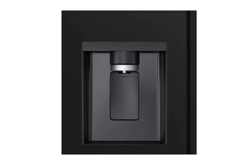 LG 605L French Door Refrigerator, Water Dispenser, Auto Ice Maker, Wi-Fi Convertible, Black Glass Finish, 2 Star GV-F25FFGHB - Image 8