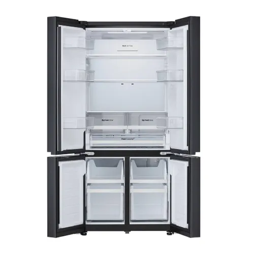 LG 610 Litres 3 Star French Door Refrigerator with Fresh Converter+, Convertilble | Wi-Fi Convertible | Hygiene Fresh+ | Smart Learner (GV-B25FFGMB, Black Glass Finish) - Image 11