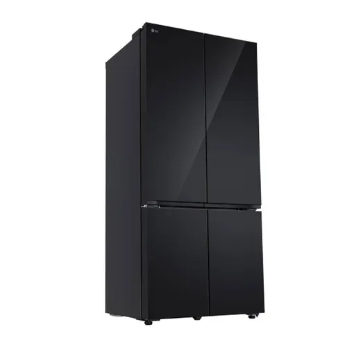 LG 610 Litres 3 Star French Door Refrigerator with Fresh Converter+, Convertilble | Wi-Fi Convertible | Hygiene Fresh+ | Smart Learner (GV-B25FFGMB, Black Glass Finish) - Image 2