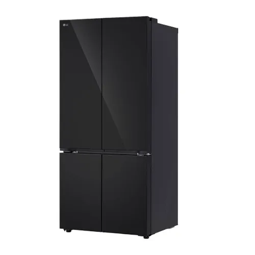 LG 610 Litres 3 Star French Door Refrigerator with Fresh Converter+, Convertilble | Wi-Fi Convertible | Hygiene Fresh+ | Smart Learner (GV-B25FFGMB, Black Glass Finish) - Image 4