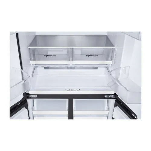 LG 610 Litres 3 Star French Door Refrigerator with Fresh Converter+, Convertilble | Wi-Fi Convertible | Hygiene Fresh+ | Smart Learner (GV-B25FFGMB, Black Glass Finish) - Image 6