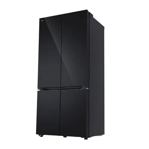 LG 610 Litres 3 Star French Door Refrigerator with Fresh Converter+, Convertilble | Wi-Fi Convertible | Hygiene Fresh+ | Smart Learner (GV-B25FFGMB, Black Glass Finish) - Image 7