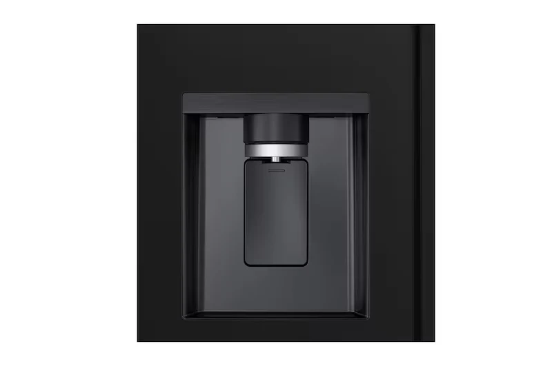 LG 610L French Door Refrigerator, InstaView, Water Dispenser, Wi-Fi Convertible, Black Glass Finish, 2 Star - Image 7