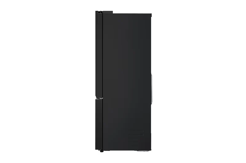 LG 610L French Door Refrigerator, InstaView, Water Dispenser, Wi-Fi Convertible, Black Glass Finish, 2 Star - Image 8