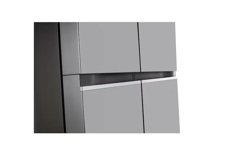 LG 650L Side-by-Side Refrigerator, Convertible, Door Cooling+™, Shiny Steel Finish, 3 Star GL-B257HPZ3 - Image 8