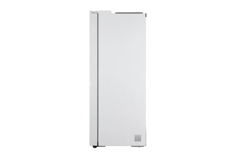 LG 650L Side by Side Refrigerator, Wi-Fi Convertible, DoorCooling+™, Premium Glass Door, Linen White Finish, 3 Star GL-B257DLW3 - Image 10