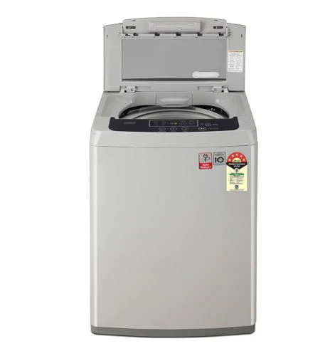 LG 7.5 Kg Fully Automatic Top Loading Washing Machine with Smart Inverter Technology, T75SKSF1Z Middle Free Silver - Image 4