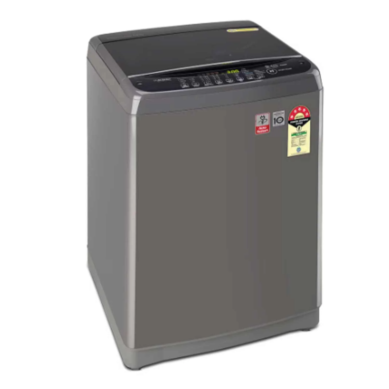 LG 8 Kg 5 Star Inverter TurboDrum Fully Automatic Top Loading Washing Machine (T80AJMB1Z, Jet Spray+, Smart Closing Door, Middle Black) - Image 5