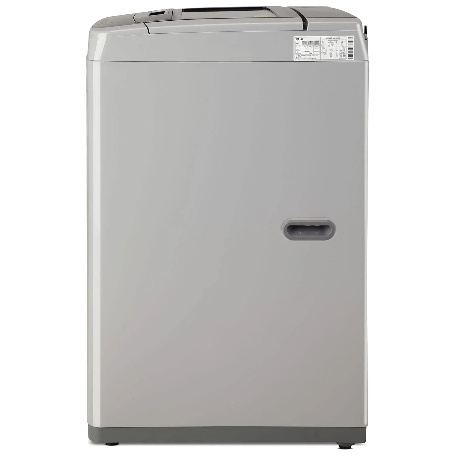 LG 8 Kg 5 Star Smart Inverter Technology TurboDrum Fully Automatic Top Loading Washing Machine (T80SKSF1Z, Smart Diagnosis, Digital Display, Middle Free Silver) - Image 13