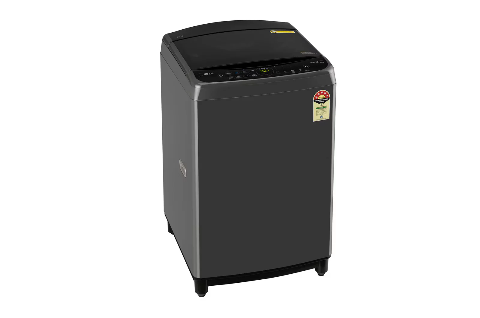 LG 8Kg 5 Star Top Load Washing Machine, AI Direct Drive™, Turbodrum, (THD08NPM,Middle Black) - Image 6