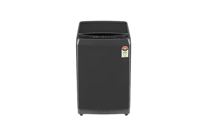 LG 8Kg 5 Star Top Load Washing Machine, Smart Inverter Motor, In-built Heater, Middle Black, T80V4MB1S - Image 2