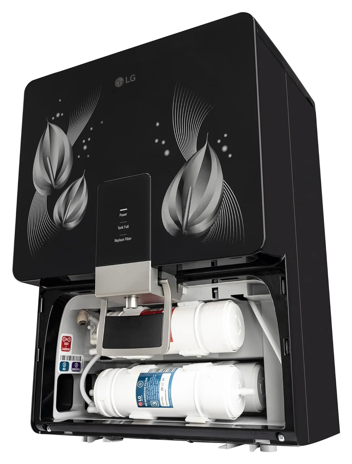 LG 8L RO+Mineral Booster Water Purifier with Steel Tank, Black,(WW146RTLB) - Image 17