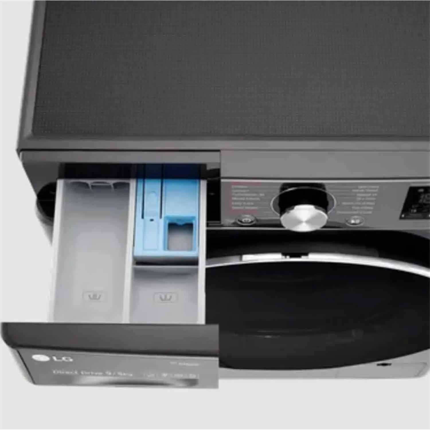 LG 9 kg/5 kg 5 Star WiFi Fully Automatic Front Load Washer Dryer (In-built Heater, FHD0905STB, Black) - Image 4