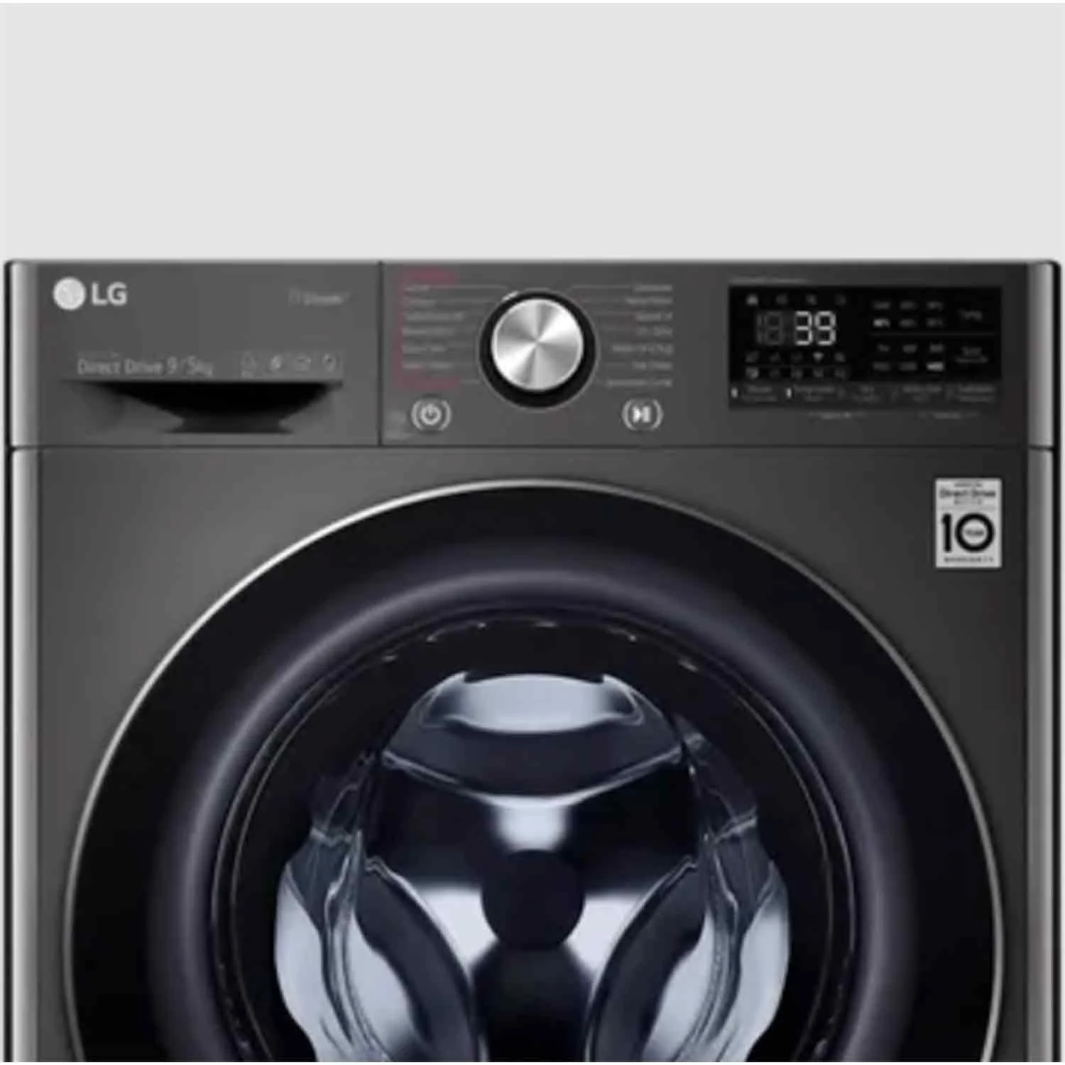 LG 9 kg/5 kg 5 Star WiFi Fully Automatic Front Load Washer Dryer (In-built Heater, FHD0905STB, Black) - Image 8