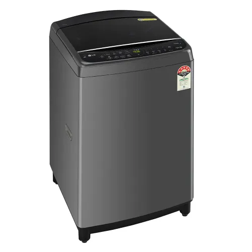 LG 9 KG 5 Star Inverter Fully Automatic Top Load Washing Machine | Wi-Fi | In-Built Heater | TurboDrum | Jet Spray+ | Steam™ (THD09SWM, Middle Black) - Image 6