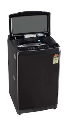 LG 9Kg Top Load Washing Machine, Smart Inverter Motor, In-Built Heater, Platinum Black, 5 Star(T90V4PB1S) - Image 2